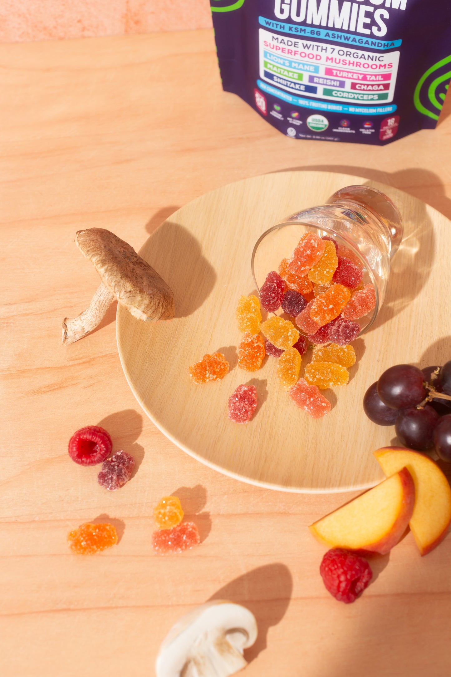Mushroom Gummies — Mixed Fruit