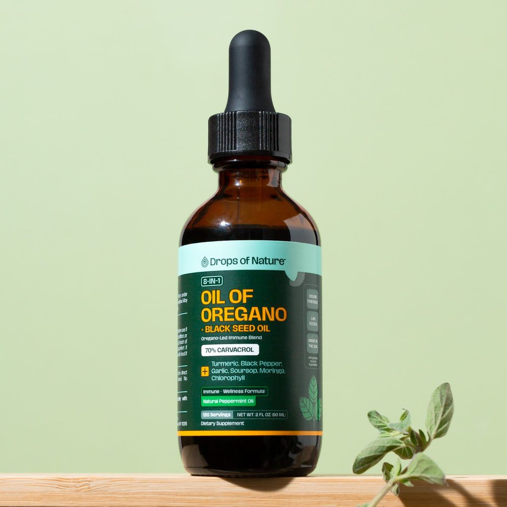 Oil of Oregano + Black Seed Liquid Drops