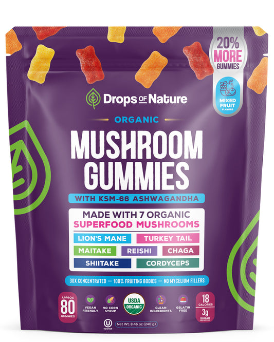 Mushroom Gummies — Mixed Fruit