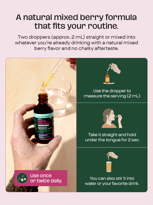 Drops of Nature 10-in-1 Biotin Collagen Liquid Drops