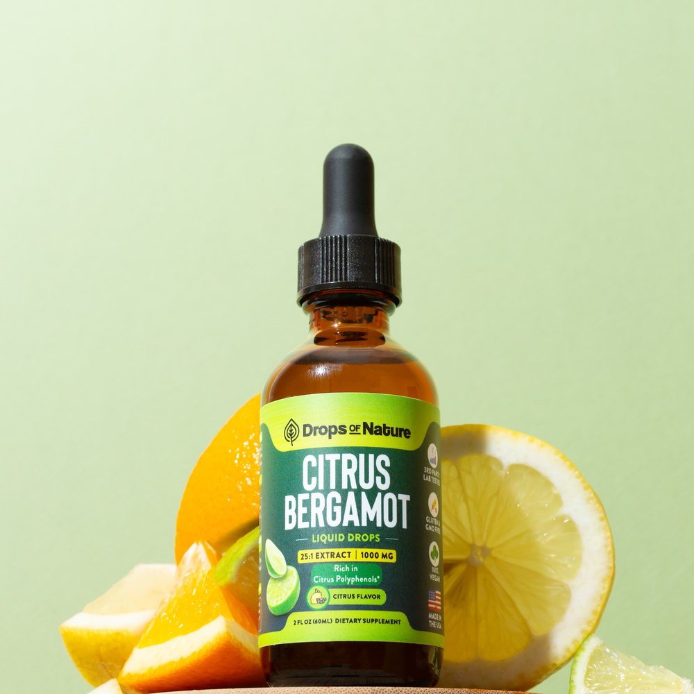 Drops of Nature Citrus Bergamot liquid drops with citrus