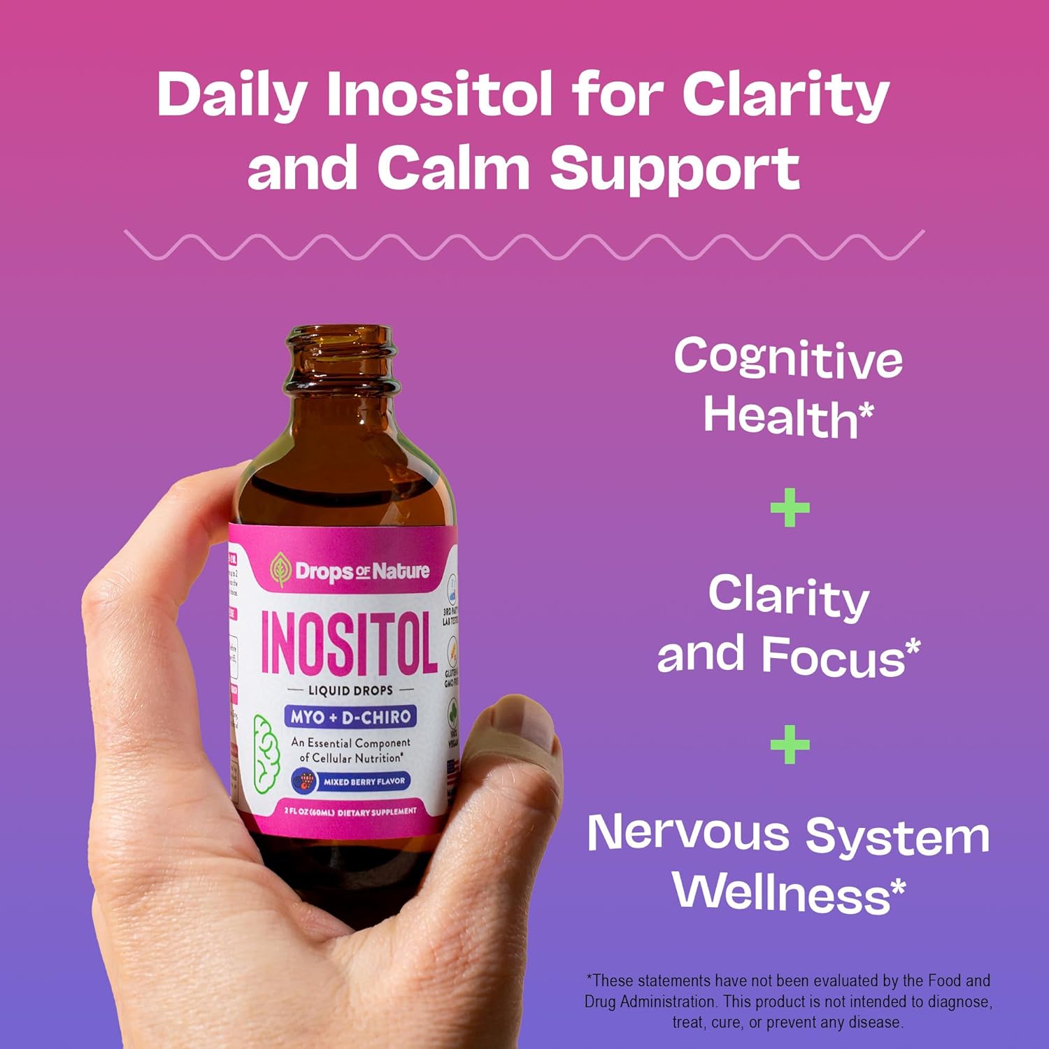 Inositol Liquid Drops Supplement