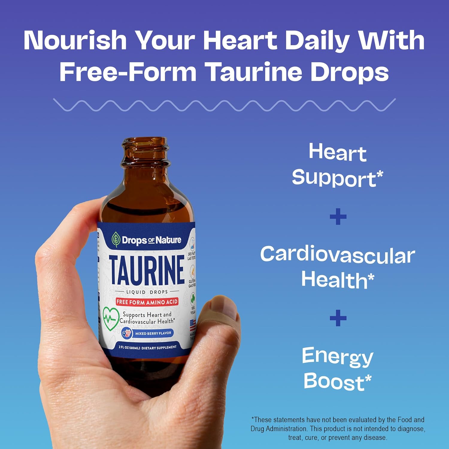 Taurine Liquid Drops Supplement