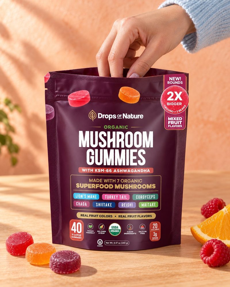 Mushroom Gummies Big Rounds