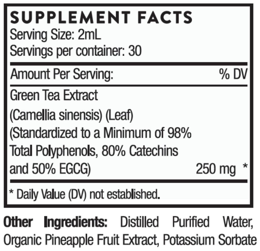 Supplement Facts label