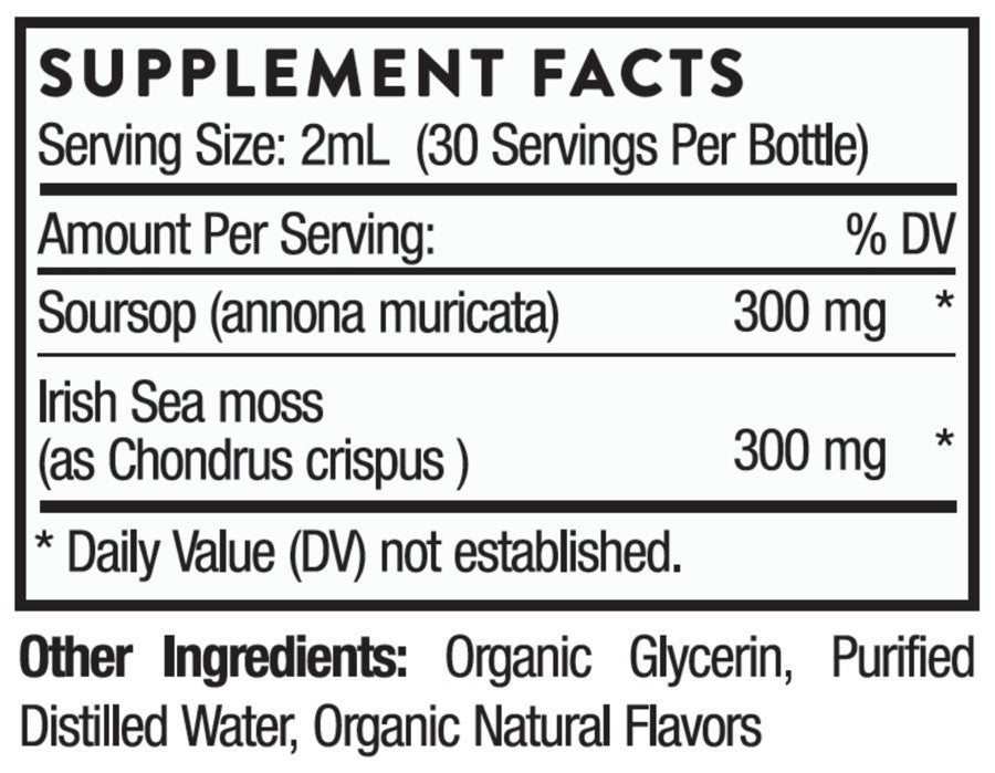 Supplement Facts label