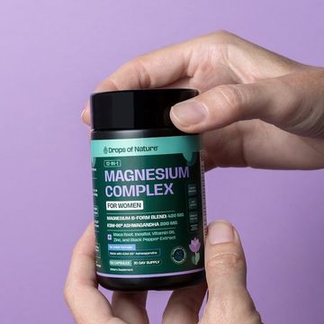 12-in-1 Magnesium Complex bottle in hand
